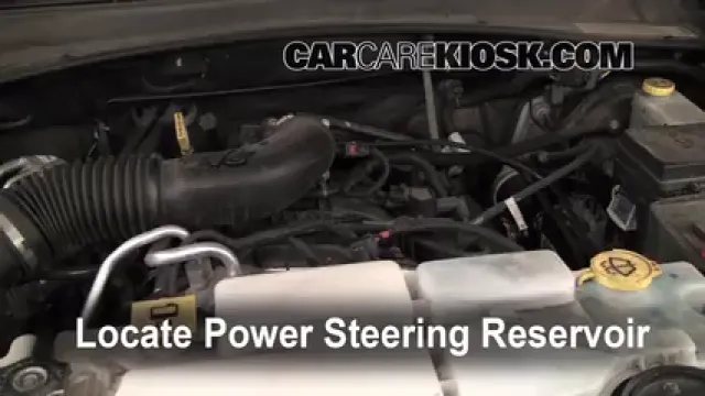 2009 Jeep Liberty Sport 3.7L V6 Liquide de direction assistée Vérifier le niveau de liquide